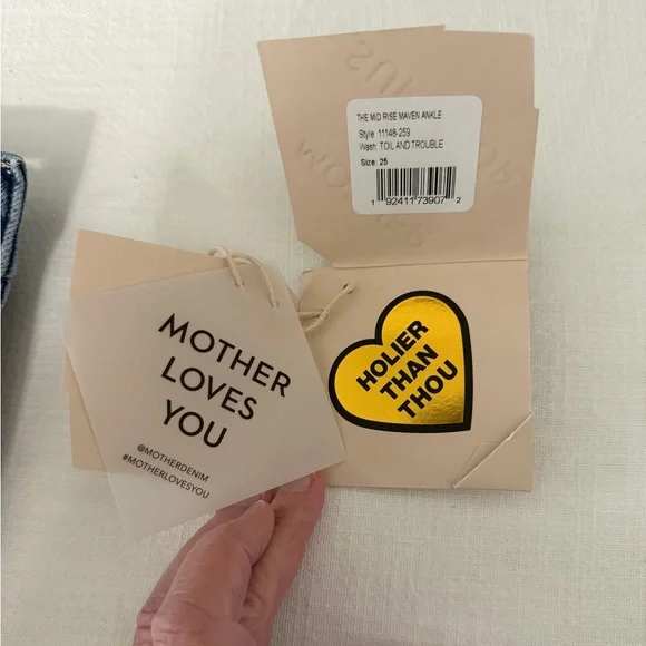 MOTHER The Mid Rise Maven Ankle Toil And Trouble Size 25 - Picture 15 of 15